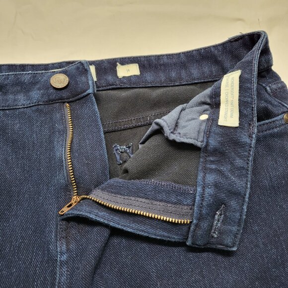 Coldwater Creek Jeans Wondersoft Knit Womens 14 High Rise Cropped Straight - Picture 9 of 16